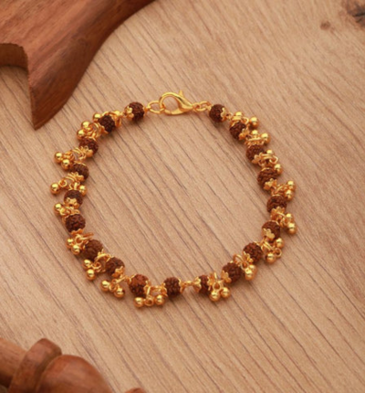 gold-rudraksha-bracelet-women